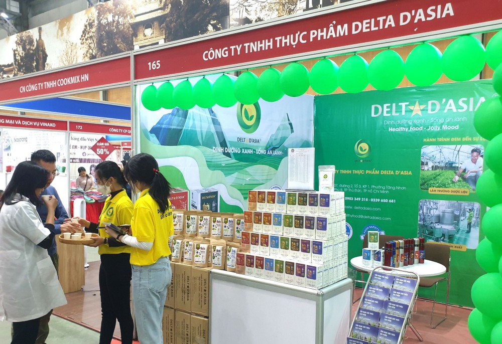 Trà thảo mộc mang thương hiệu Delta D’Asia có mặt tại Thủ đô Hà Nội