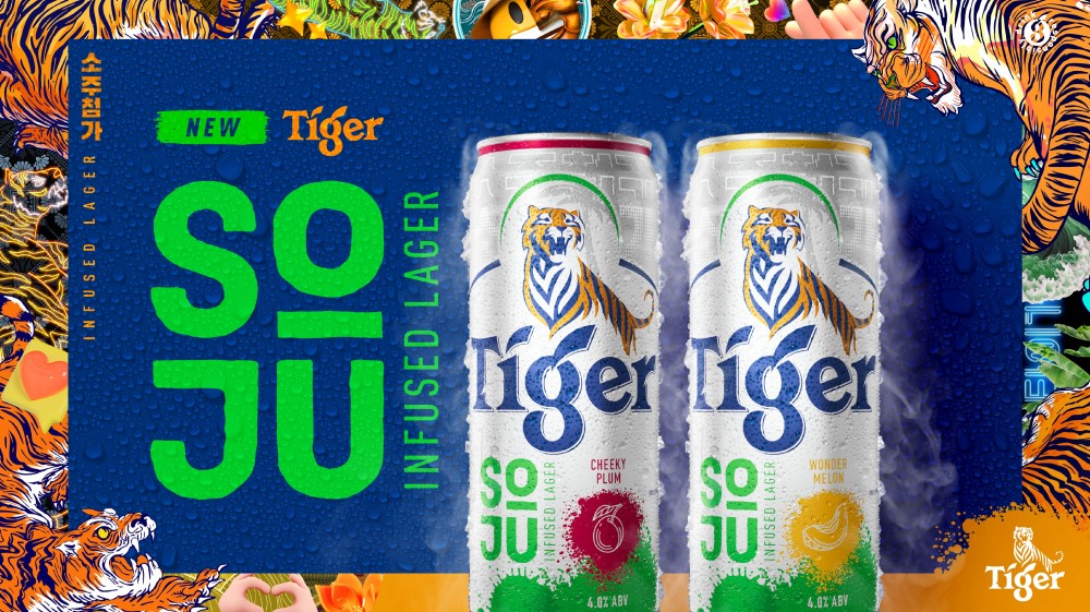 Tiger Beer ra mắt dòng bia cao cấp Tiger Soju Infused Lager hoàn toàn mới