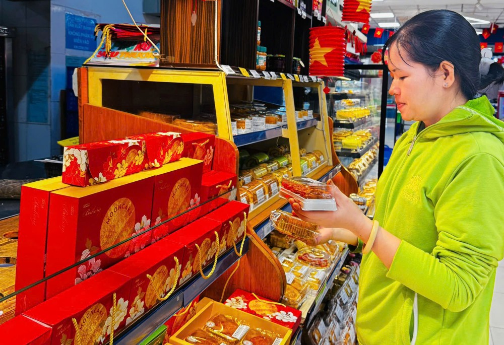 Hàng Việt chiếm ưu thế trong giỏ quà Tết Trung thu từ Saigon Co.op