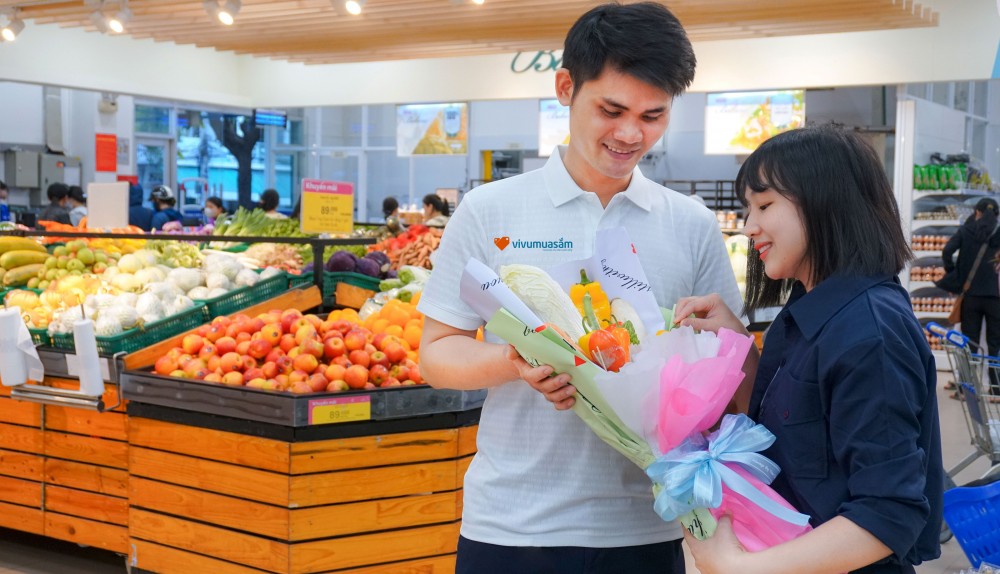 Cơ hội nhận miễn phí 2.500 bó hoa rau củ “chuẩn xanh” khi mua sắm tại Co.opmart