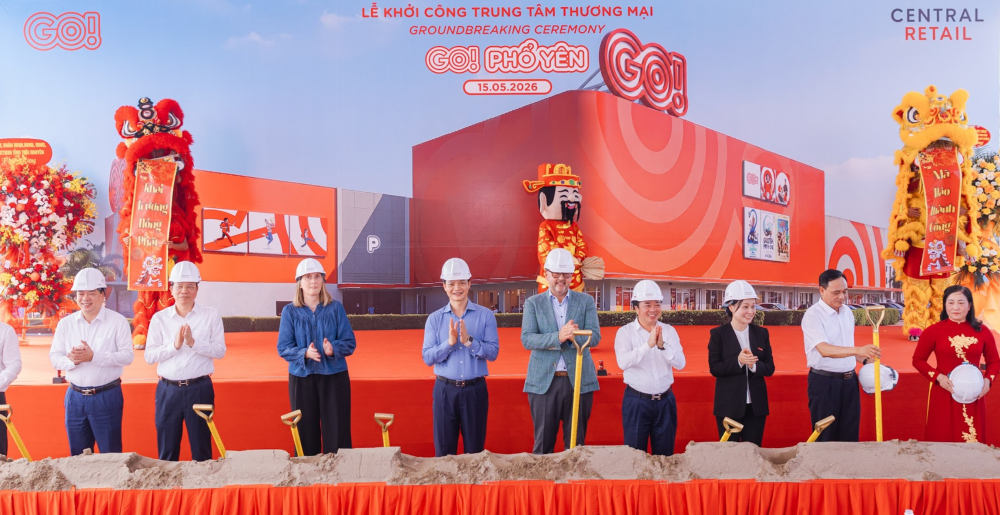 Central Retail Việt Nam khởi công GO! Phổ Yên, Thái Nguyên