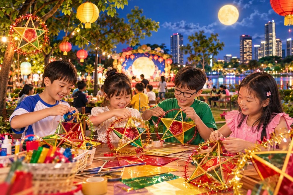 2.000 phần quà dành cho các bé tại Ngày hội Trung thu Phú Mỹ Hưng 2026