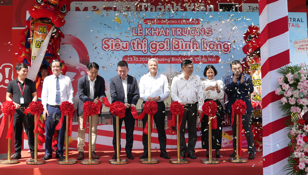 Central Retail Việt Nam khai trương Siêu thị go! Bình Long