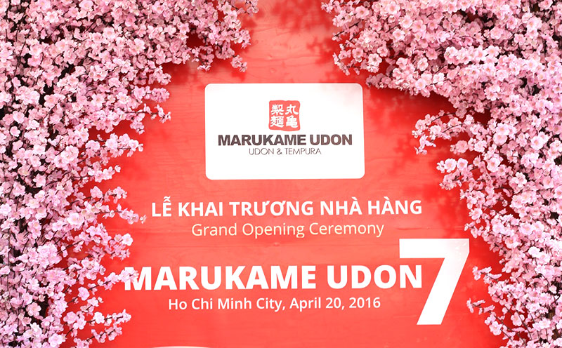 Nhà hàng Nhật Bản Marukame Udon ưu đãi 15% mừng lễ 30/4