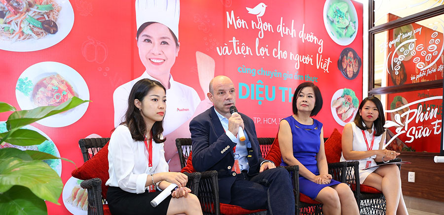 Auchan VN ra mắt dự án “Món ngon dinh dưỡng & tiện lợi cho người Việt” cùng chuyên gia ẩm thực Diệu Thảo